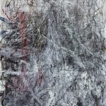 Untitled No. 10 from Yang’s Wall series of paintings of mixed media on canvas. Photo: Courtesy of the artist